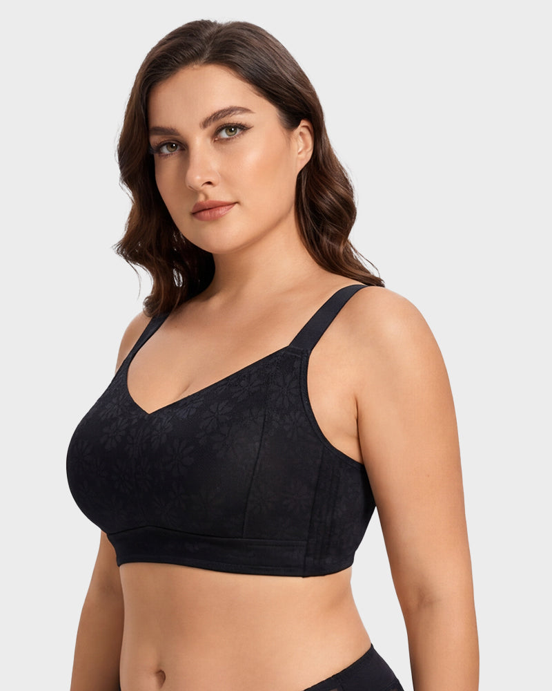 No-Bulk Full Coverage Lace Bra