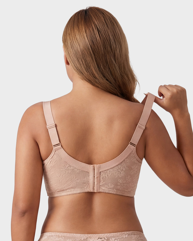 No-Bulk Full Coverage Lace Bra