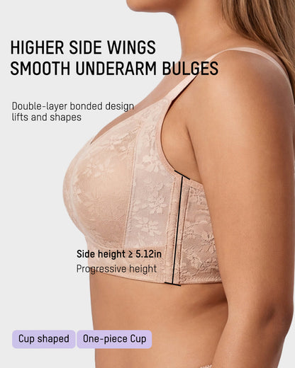 No-Bulk Full Coverage Lace Bra