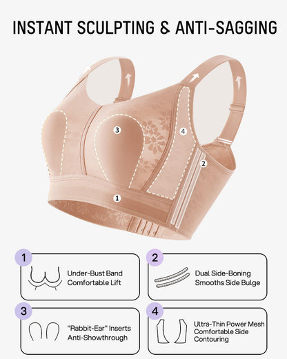 No-Bulk Full Coverage Lace Bra